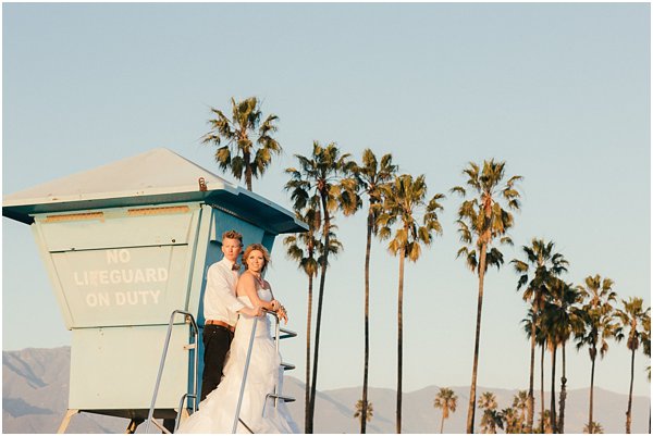 Seashells and stripes styled wedding on beach California by POPography.org_392