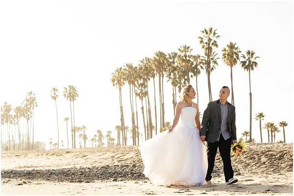 Sunset Beach Wedding Bride Groom Styled Shoot Trash the Dress by POPography.org_463