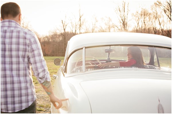 Vintage Car Engagement Session New Jersey Wedding Photographer by POPography.org_845