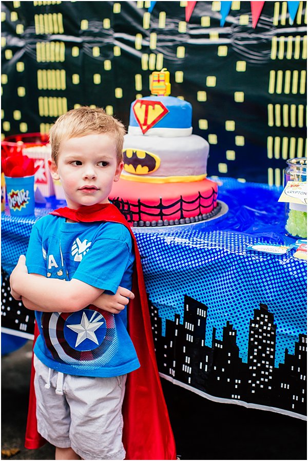 Super Hero Birthday Party Superman Batman Spiderman Captain America byPOPography.org_197