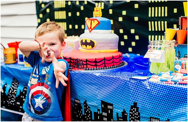 Super Hero Birthday Party Superman Batman Spiderman Captain America byPOPography.org_198