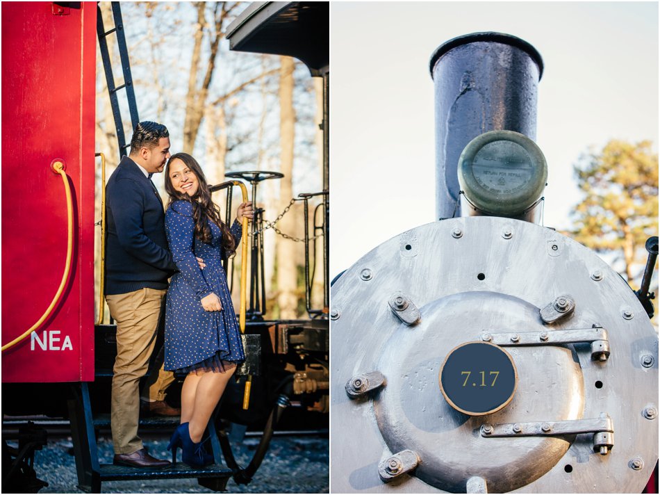 Allaire State Park New Jersey Engagement Photographer Vintage Car Train Inspired by POPography.org_0605