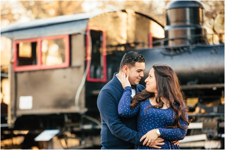 Allaire State Park New Jersey Engagement Photographer Vintage Car Train Inspired by POPography.org_0609