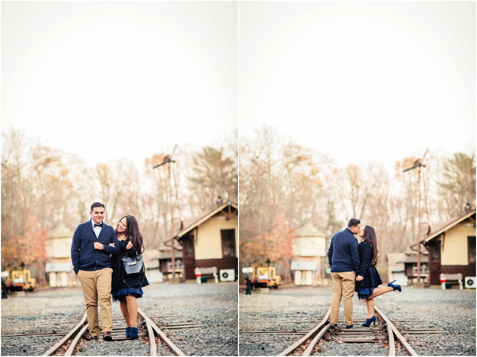 Allaire State Park New Jersey Engagement Photographer Vintage Car Train Inspired by POPography.org_0629
