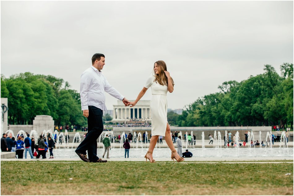 Washington DC Wedding Photographer Catholic University of America Engagement by Popography_5134