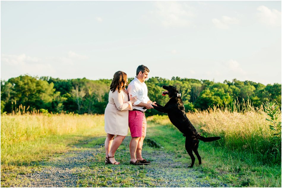 New Jersey Wedding Photographer Princeton New Jersey Engagement with Dog Popography_5393